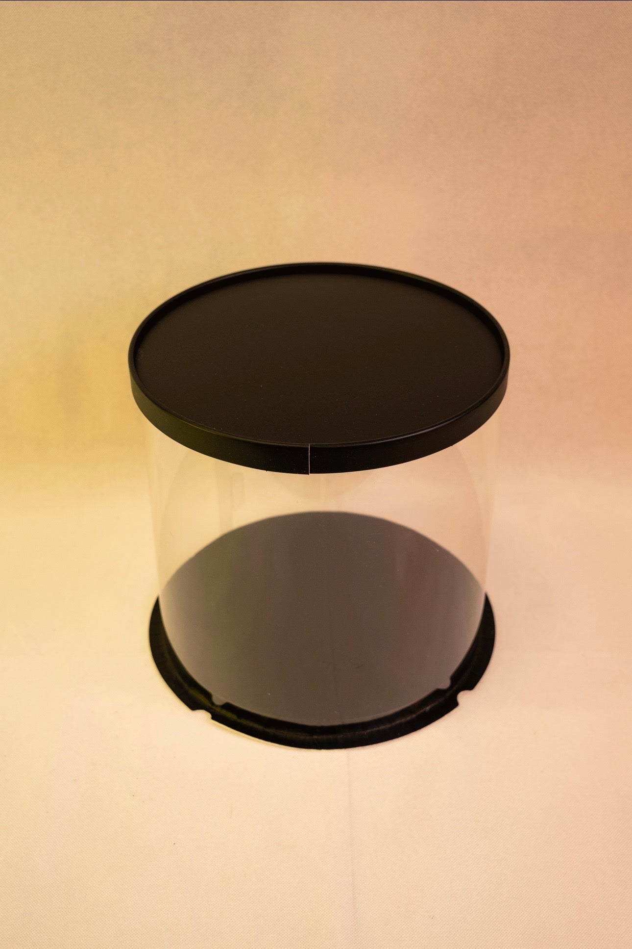 Standard Circular Display Box (Black)