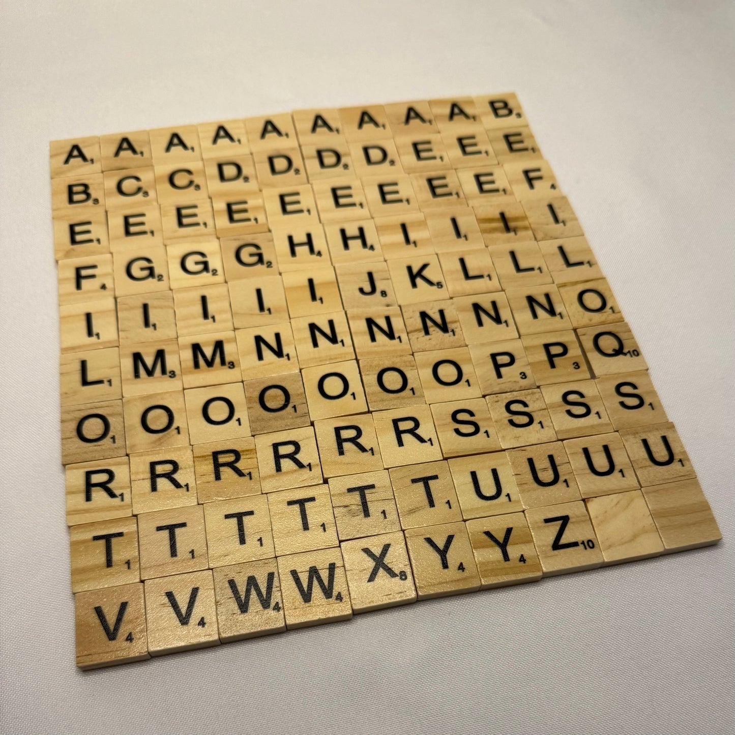 Wooden Letters (100 Pieces)