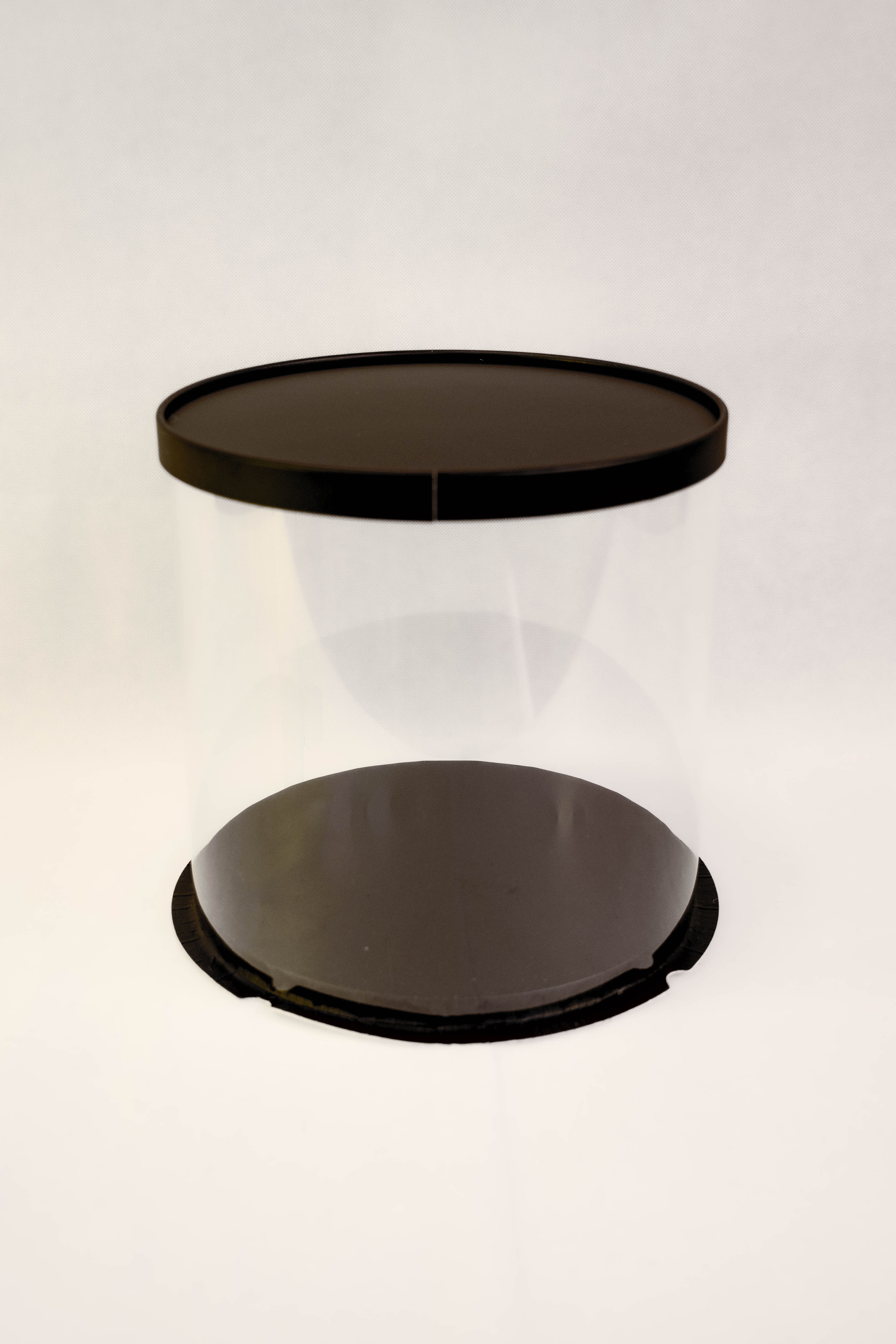 Standard Circular Display Box (Black)