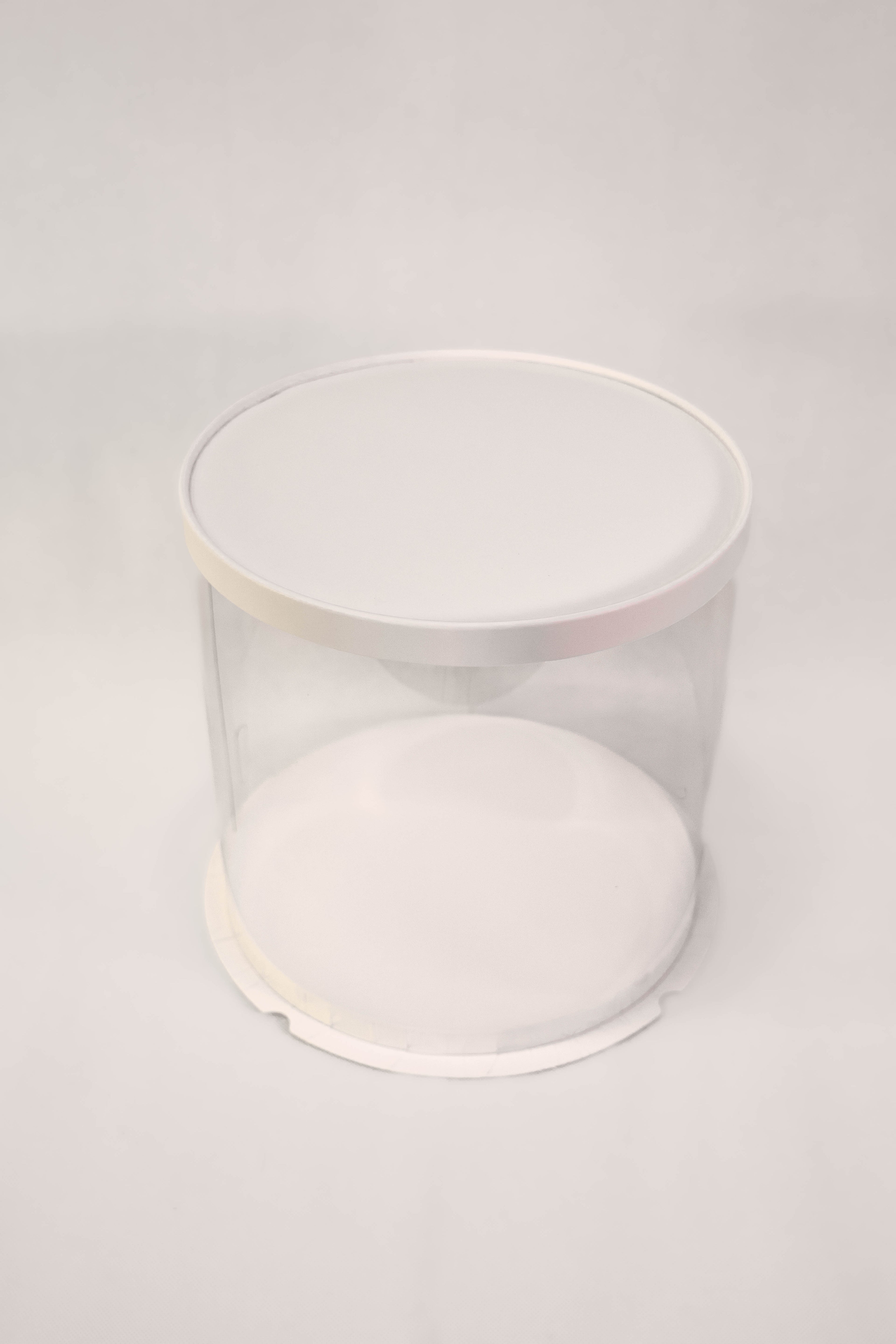 Standard Circular Display Box (White)