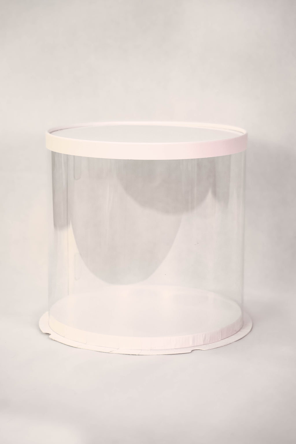 Standard Circular Display Box (White)
