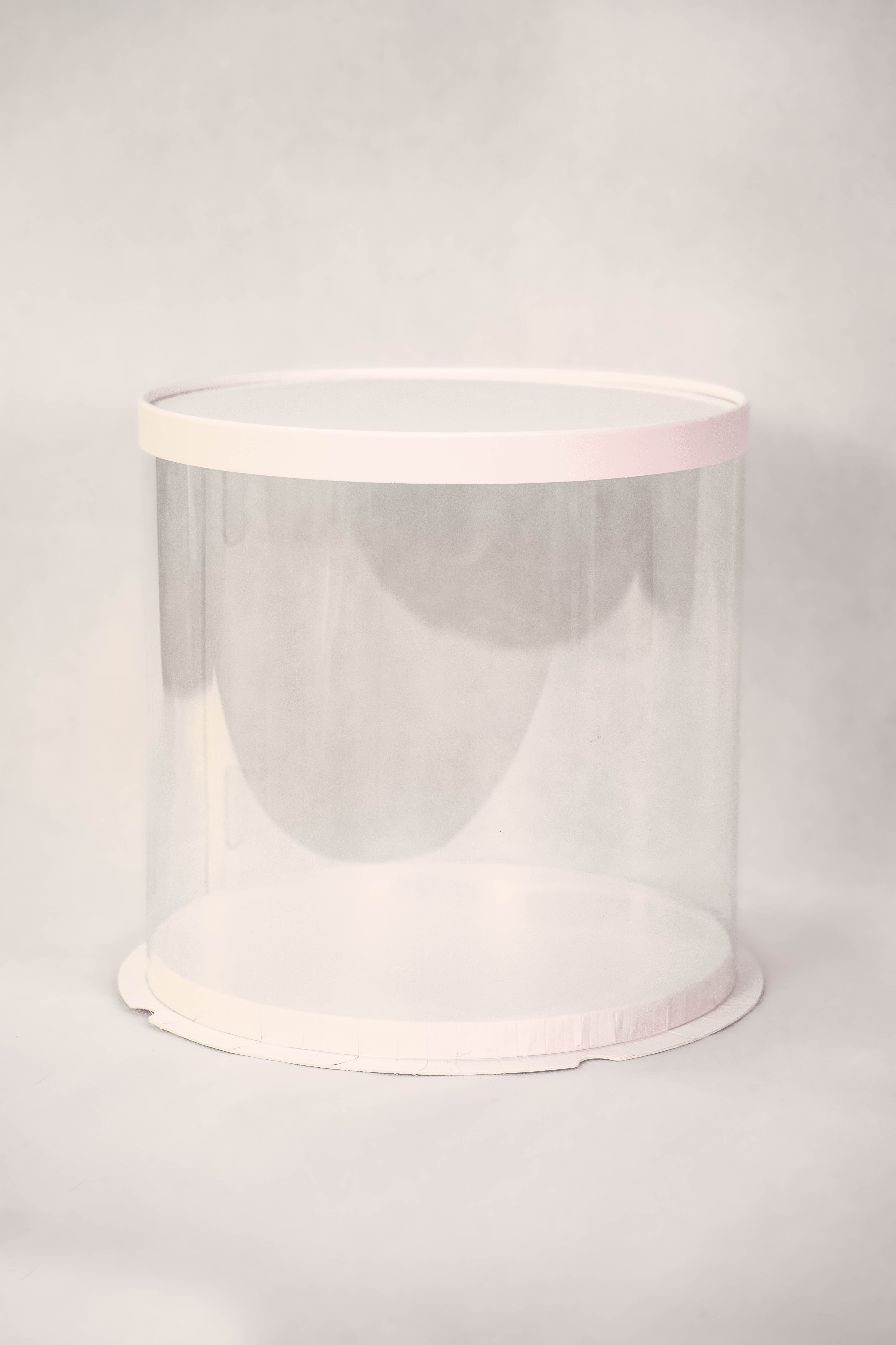 Standard Circular Display Box (White)