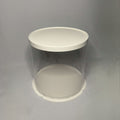 Standard Circular Display Box (White)