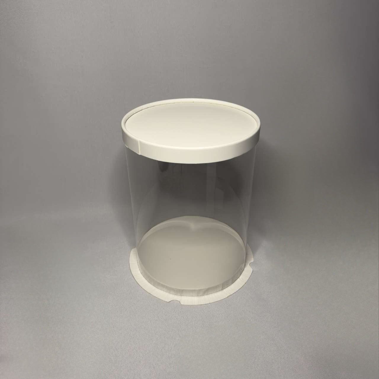 Standard Circular Display Box (White)